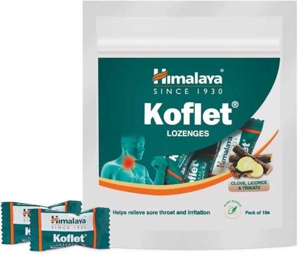 Himalaya Koflet Cough Lozenges| Soothes Sore Throat| Relieves Cough - Image 2