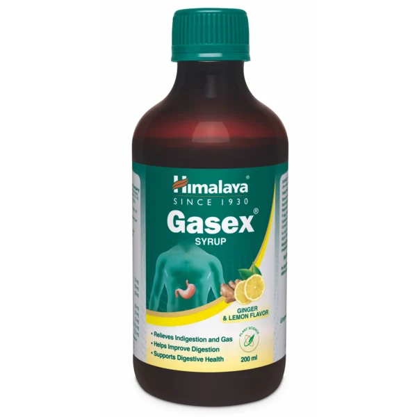 Himalaya Gasex Syrup | Digestive Wellness| Improves Digestion Elaichi