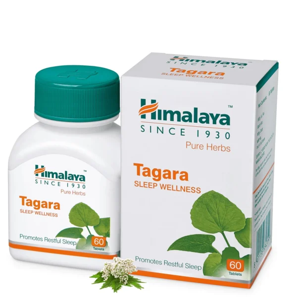 Himalaya Wellness Pure Herbs Tagara Tablet , Promotes Restful Sleep