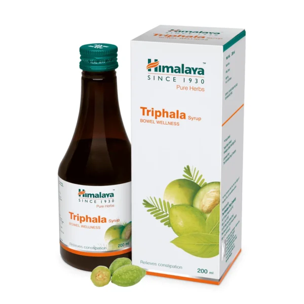 Himalaya Wellness Triphala Bowel Wellness Syrup | Eases Constipation