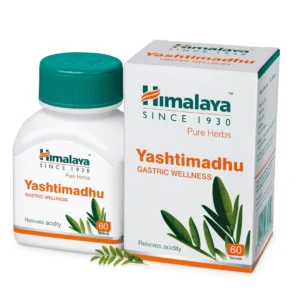 Himalaya Wellness Pure Herbs Yashtimadhu Tablet Relieves Acidity & Manages Digestive Health