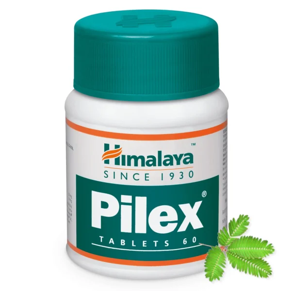 Himalaya Pilex Tablets Bottle - Herbal Remedy